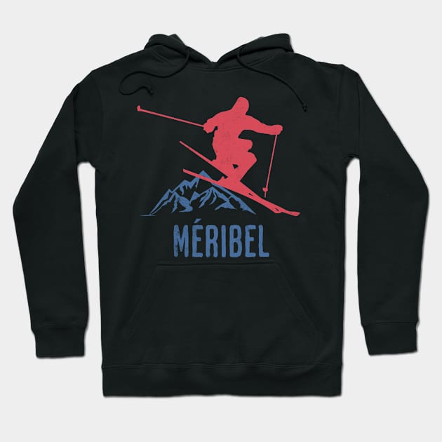 Méribel Mountain Majesty Hoodie by MEWRCH